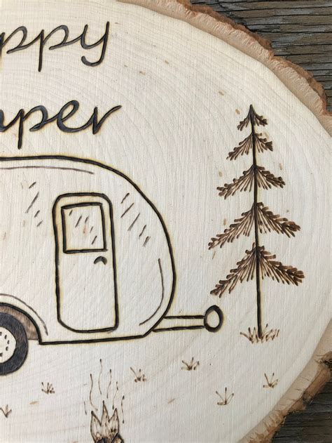 Happy Camper Decorrv Accessoriesretro Camper Decorhappy | Etsy