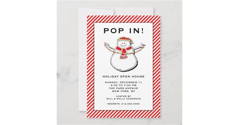 Holiday Open House Invitation | Zazzle