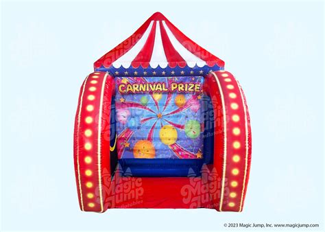 Prize Booth Carnival Game | Inflatable Carnival Booth | Magic Jump, Inc.