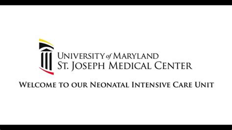 Welcome to the NICU at UM St. Joseph Medical Center: A Virtual Tour ...