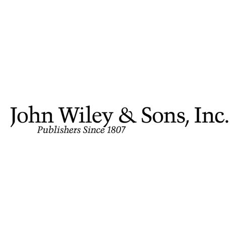 John wiley sons inc Free Vector / 4Vector