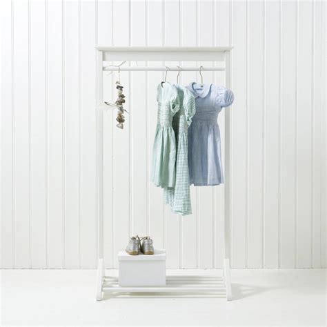 white children's clothes rail by nubie modern kids boutique | notonthehighstreet.com