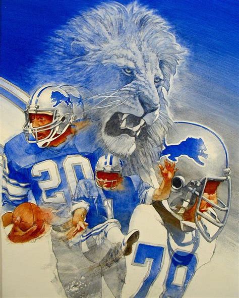 Detroit Lions Game Day Cover by Cliff Spohn | Detroit lions, Detroit lions wallpaper, Detroit ...