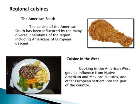 PPT - American Cuisine PowerPoint Presentation, free download - ID:9171006