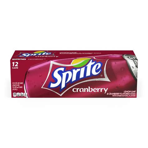 Sprite Cranberry Soda 12 Pack | Hy-Vee Aisles Online Grocery Shopping