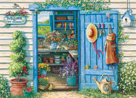 Welcome to My Garden, 1000 Pieces, Jack Pine | Puzzle Warehouse