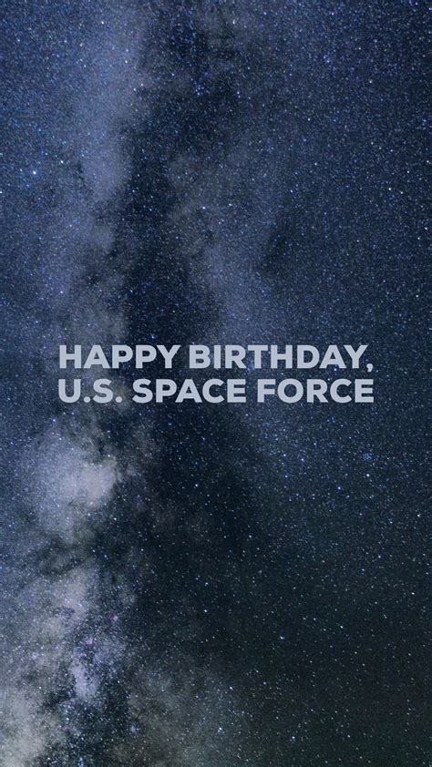 Happy Birthday U.S. Space Force > Air Force Test Center > News