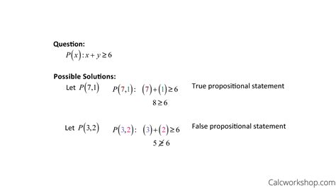 Symbolic Logic Worksheet - Worksheets For Kindergarten