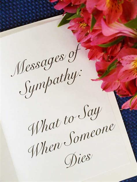 50+ Messages Of Sympathy: What To Say When Someone Dies for Sympathy Card Template – Xfanzexpo.com