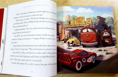 Disney Pixar Cars Story Book Collection, Hobbies & Toys, Books ...