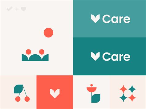 Logo Design Concept for Care by Maryna Gerdiy on Dribbble