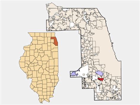 Midlothian, IL - Geographic Facts & Maps - MapSof.net