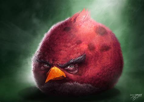 Sam Spratt — Black Bird | Angry birds funny, Angry birds, Bird meme