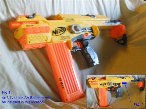 NERF Stampede SMG Mod - WIP by MarcWF on DeviantArt