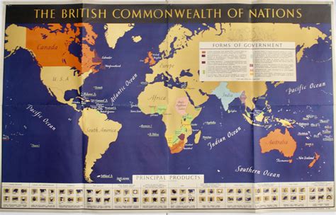 Propaganda map] The British Commonwealth of Nations... | Barnebys