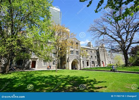 University of Toronto Campus Editorial Stock Photo - Image of interesting, architectural: 71785718