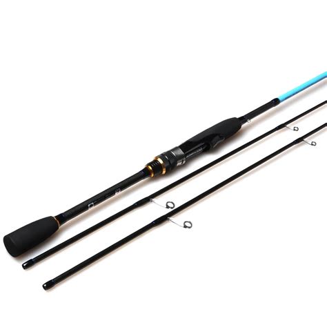 Spinning rod with 2 tips UL/L Really Fast Action Sensitive Solid tip ...