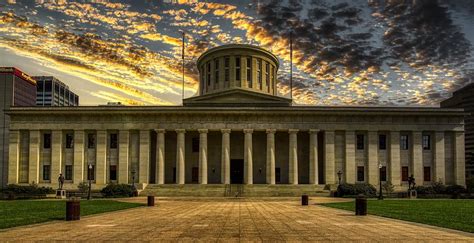 The Ohio Statehouse At Sunset Photograph by Mountain Dreams - Fine Art ...