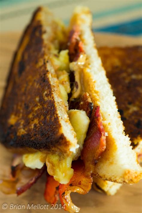 Peanut Butter, Banana, and Bacon Sandwich | Brian Mellott