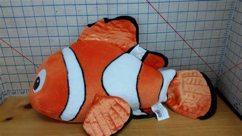 Nemo Plush toy 16 inch Pixar Disney Store Finding Stuffed Animal Clown Fish #Disney | Clown fish ...