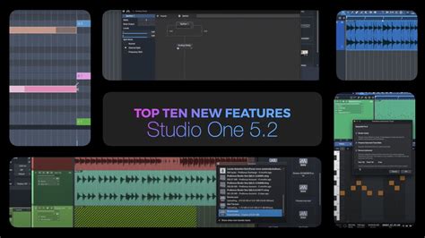 Whats New in Studio One 5.2? - YouTube