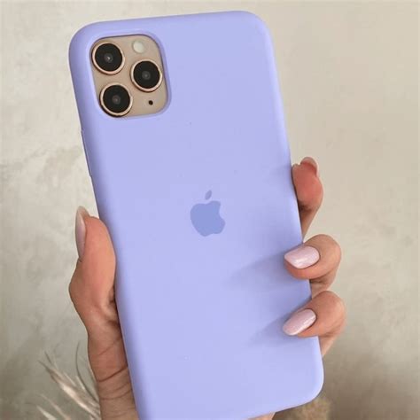 Lavender Colors Silicone Phone Case for Iphone 14 Plus 14 Pro - Etsy