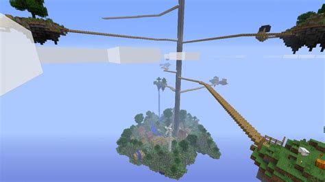 sky islands adventure map Minecraft Project