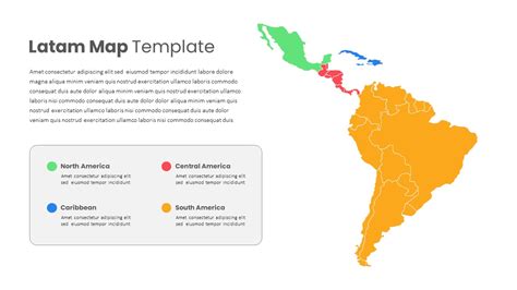 Latam Map PowerPoint Template