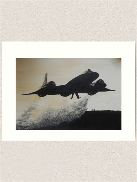 "SR-71 Blackbird" Art Print for Sale by PurpleMoose | Redbubble