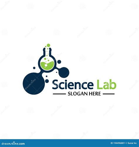 Science Lab Logo.Laboratory Tube Logo Template Design Vector, Emblem, Design Concept, Creative ...