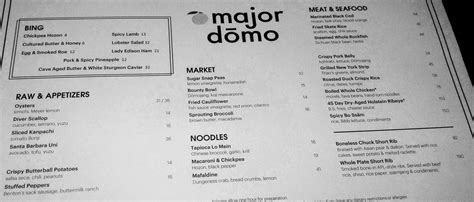 Majordomo - Chinatown - #810 by robert - Los Angeles - Food Talk Central