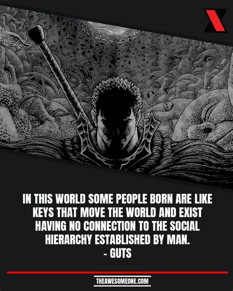 19 Powerful Berserk Quotes About Life • The Awesome One