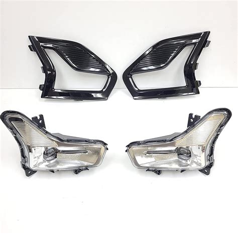 For 2019 2020 Ford Fusion Clear Lens LED Fog Lights Kit with Bezel Switch Wires | eBay