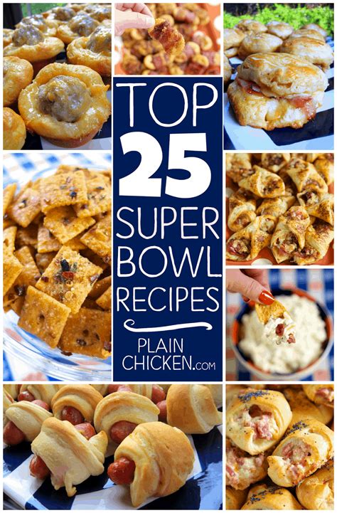 Top 25 Super Bowl Recipes - Plain Chicken