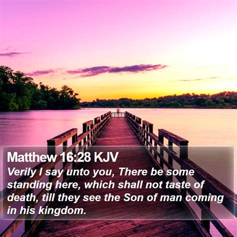 Matthew 16 Scripture Images - Matthew Chapter 16 KJV Bible Verse Pictures