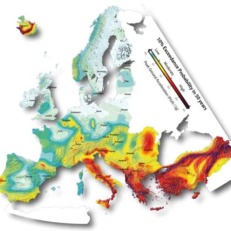 Seismic Zone Map Europe