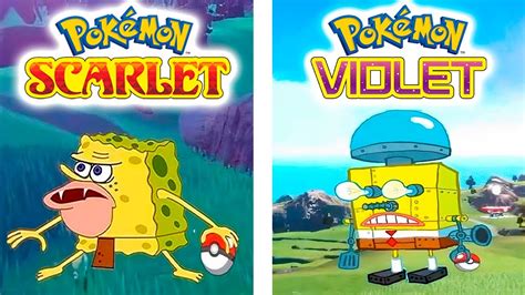 POKEMON MEMES V141 Pokemon Scarlet Vs Pokemon Violet - YouTube