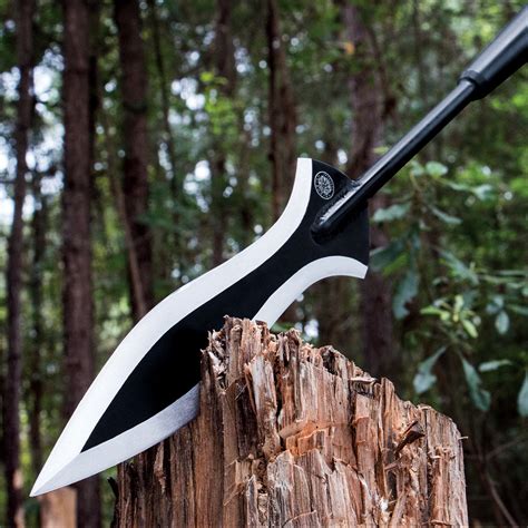 Survival Hunting Spear - SK5 Carbon Steel - 5' | BUDK.com - Knives & Swords At The Lowest Prices!