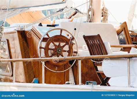 Equipment of Yachts and Sailing Ships Stock Photo - Image of cable, regatta: 127323832