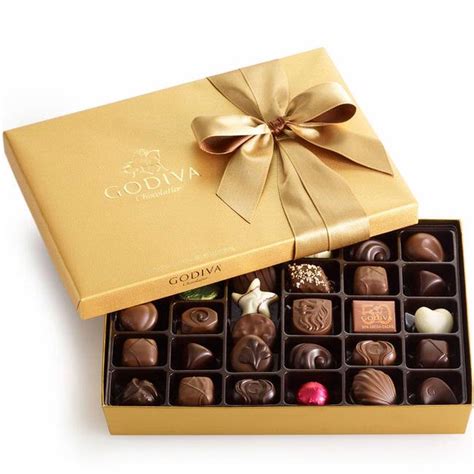 Godiva Gold Ballotin Chocolate Truffle Gift Box - 36-Pc • Oh! Nuts®