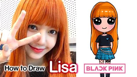 How To Draw Blackpink Lisa