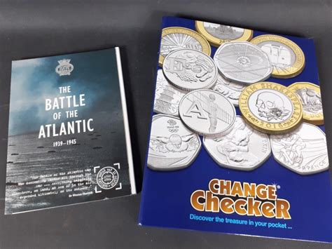 10p Coin Collection. A CHANGE CHECKER folder containing the full set of ...