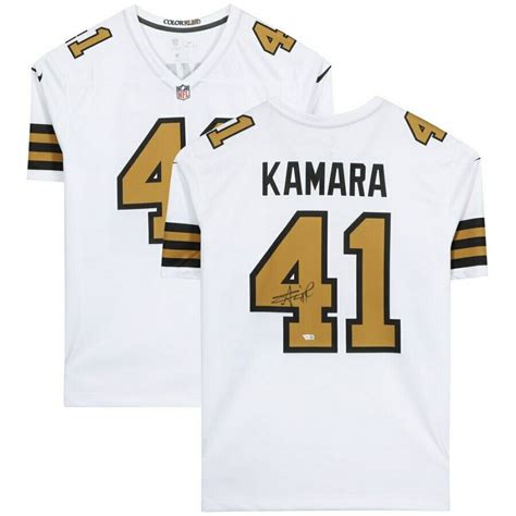 Alvin Kamara Signed Saints Jersey (Fanatics Hologram) | Pristine Auction