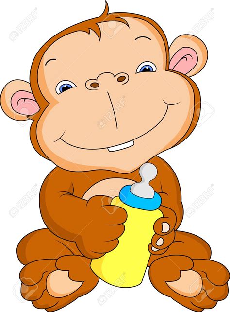 Cute Baby Monkey Clipart at GetDrawings | Free download