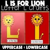 Lowercase Letter l Craft | l is for lion craft Alphabet Beginning Sound Activity