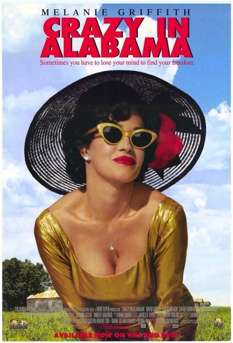 Crazy in Alabama Movie Poster 27x40 Used Melanie Griffith