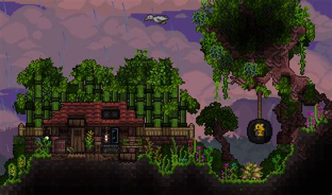 Bamboo Bungalow : Terraria