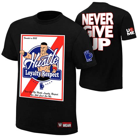 John Cena "HLR" Authentic T-Shirt - 3 Count - Wrestling Merchandise