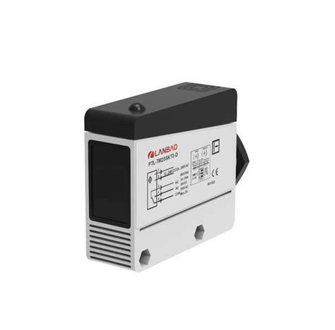 IP67 12V 24V Lanbao Red Light Relay Output Diffuse Reflection Square Photoelectric Sensor ...