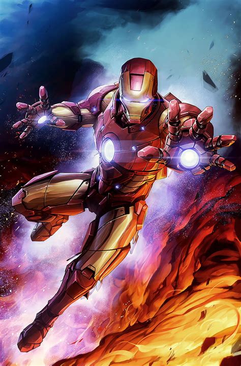 Aggregate 72+ iron man comic wallpaper super hot - in.cdgdbentre